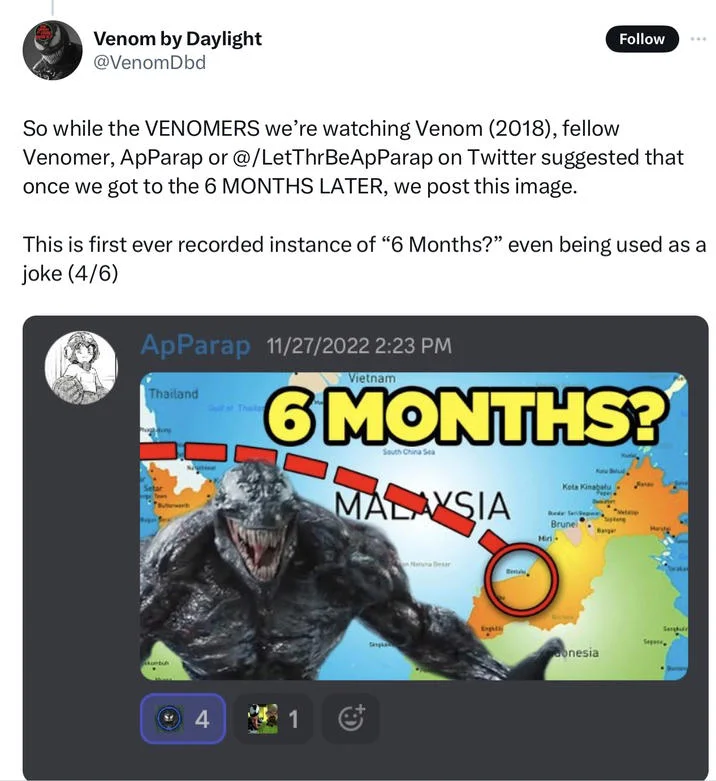 6 Months 6 Months Venom Thumbnail