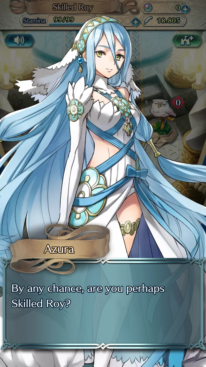 A Skilled Roy Can Beat Any Fox — Skilled Roy Stamina 99199 18.805 Azura By any chance, are you perhaps Skilled Roy?