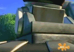 A Weapon To Surpass Metal Gear — Game environment screenshot featuring stacked container or box-like structures, connection to meme format ambiguous without