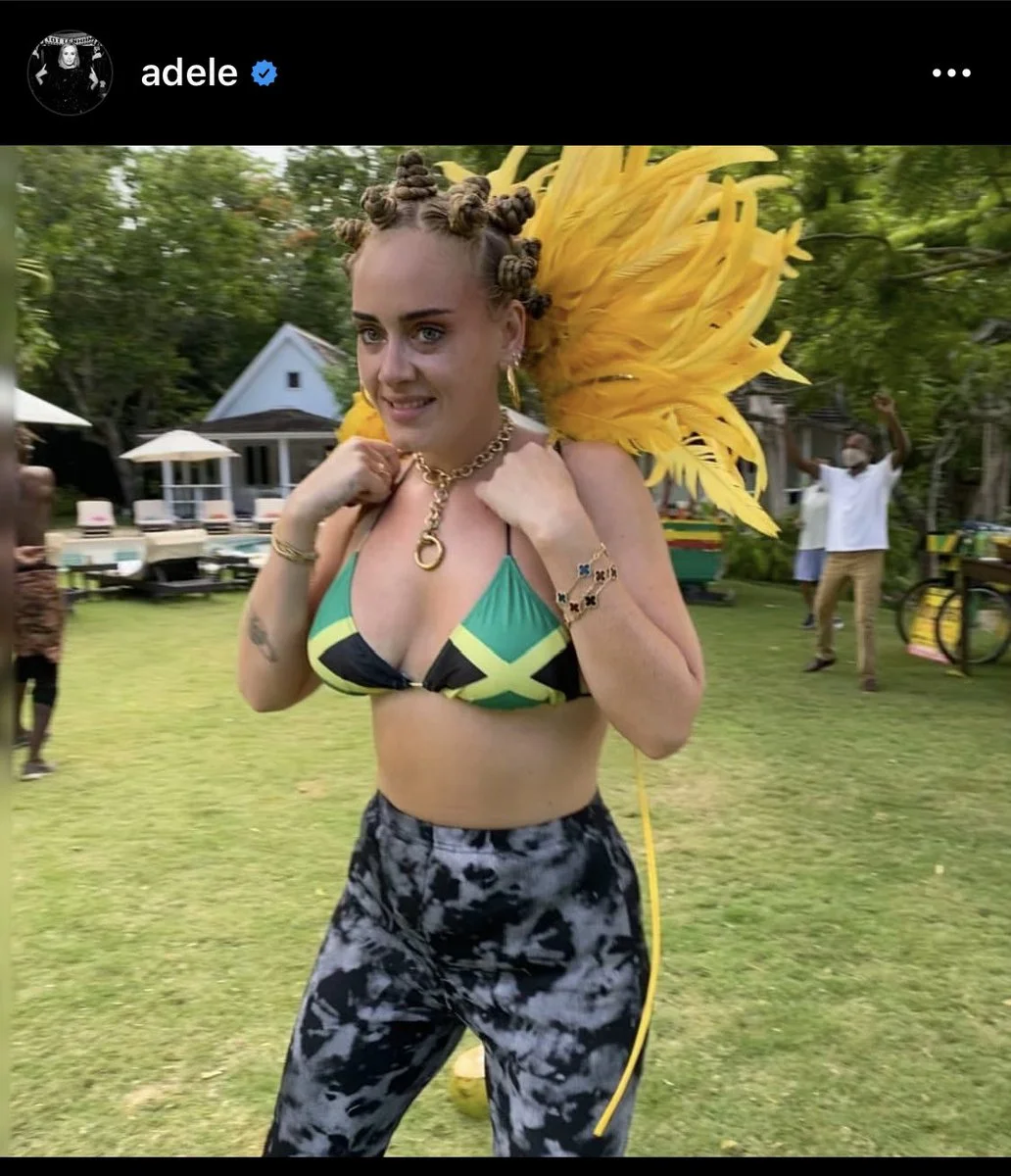 Adele's Notting Hill Carnival Photo