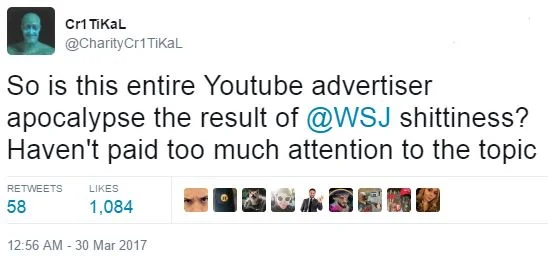 Adpocalypse Youtube Advertiser Boycott