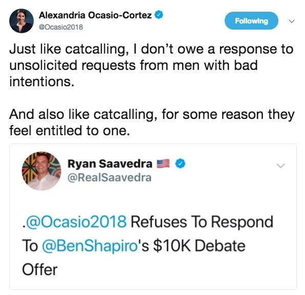 Alexandria Ocasio Cortez — Bill Corbett tweet reacting to Fox coverage of AOC rally