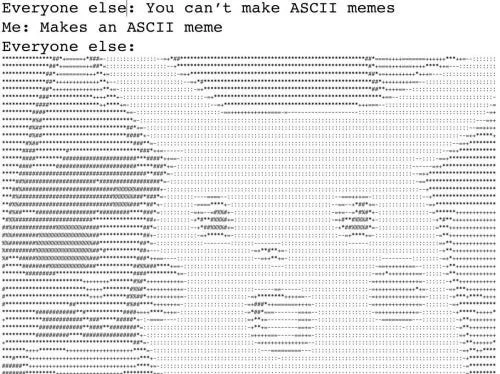 ASCII Art Explained: Making Images From Text Characters