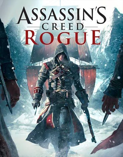 Assassins Creed — Assassin's Creed Rogue cover art featuring Shay Cormac in snowy setting