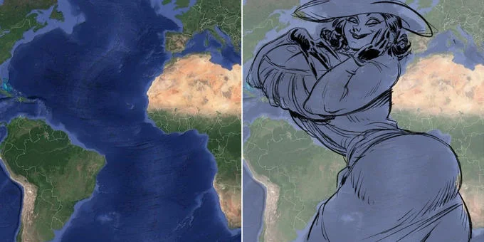 Atlantic Ocean Redraws