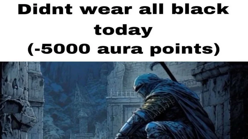 Person on transit shares how teenagers naturally use aura points phrase in conversation.