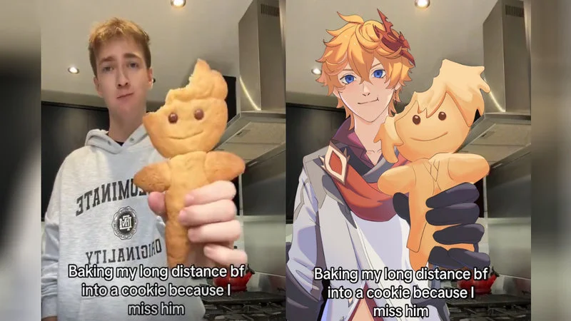 Baking My Long Distance Bf Into A Cookie Because I Miss Him