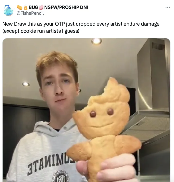 Baking My Long Distance Bf Into A Cookie Because I Miss Him — BUG_NSFW/PROSHIP DNI @FishsPencil New Draw this as your OTP just dropped every artist endure