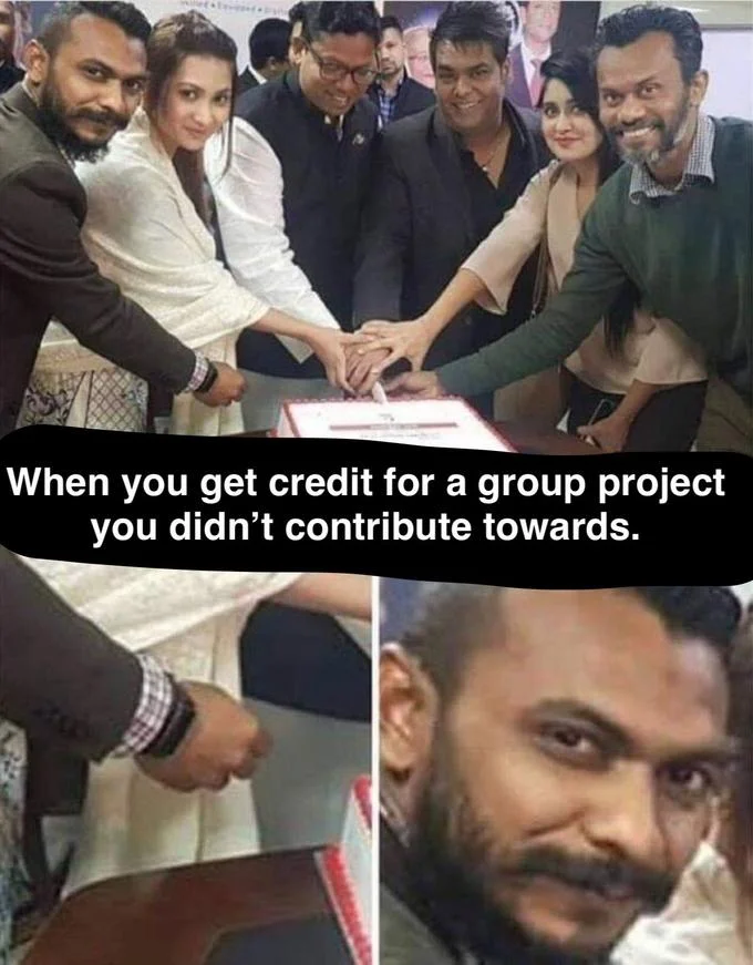 Bangladeshi Cake Cutting — Relatable remix about getting credit for group project without contribution.