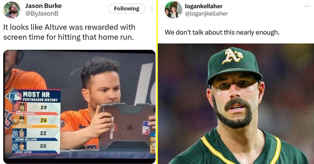 Baseball Stat Nerd — Twitter conversation debating baseball statistics with broadcaster and player stat overlays.