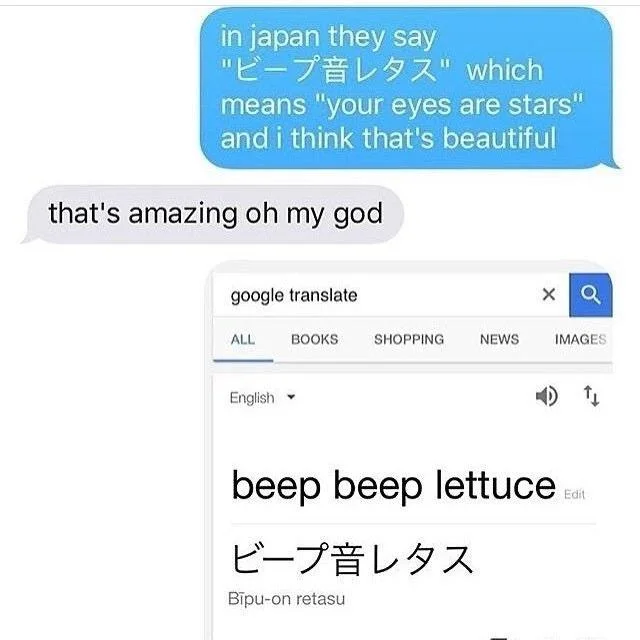 Ruby asks Max to stop joking about suicide, Max replies 'beep beep lettuce'.