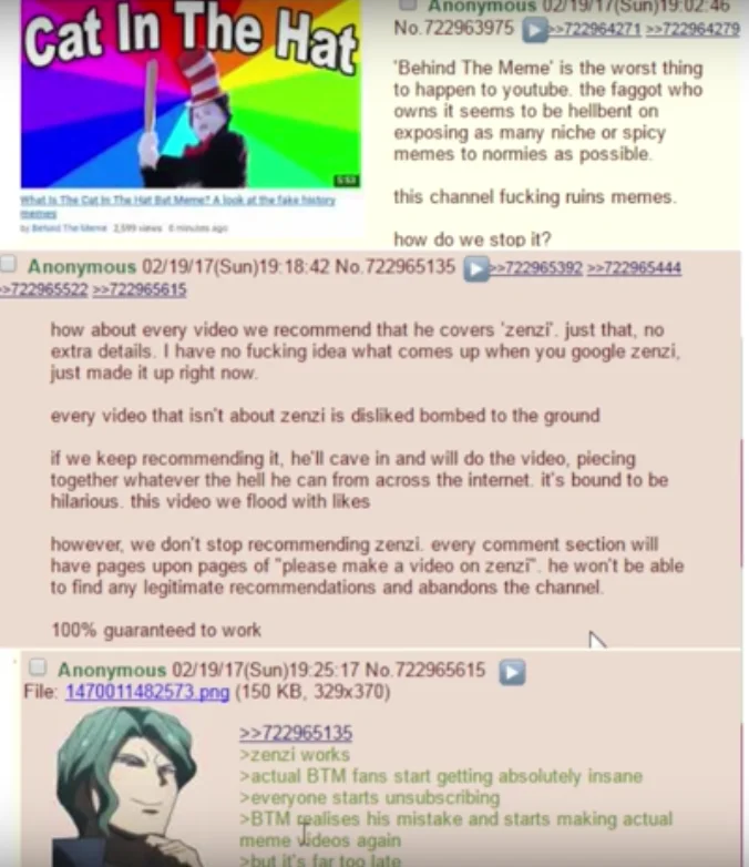 Reddit post and comments pleading with Behind The Meme channel and suggesting the expanding brain meme