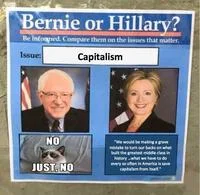 Bernie Sanders Dank Meme Stash — Adult-humor Bernie or Hillary comparison with crude body-related content.