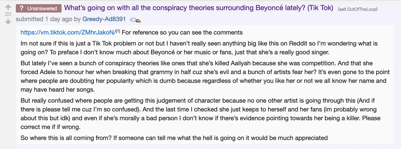 Beyonce She Knows Theories