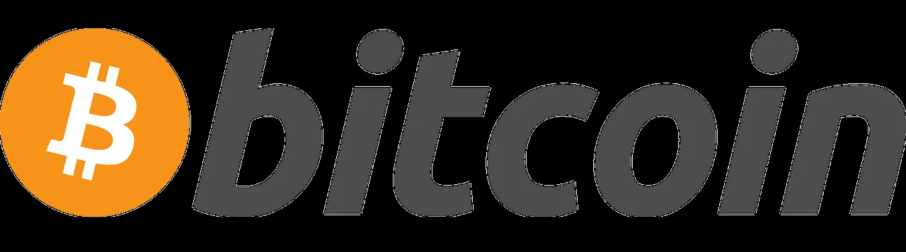 Bitcoin logo - orange circle with white B symbol and two vertical lines