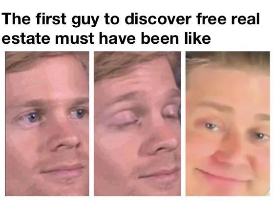 Three-panel reaction showing Drew Scanlon's progression through the Blinking White Guy meme frames demonstrating the confused-to-realization sequence.