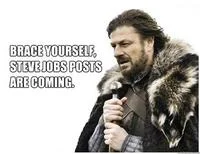 Compact Ned Stark image with impact text 'BRACE YOURSELF, SKETCHED POSTS ARE COMING.'