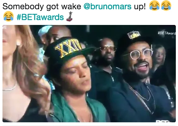Super Bowl halftime meme of Chris Martin, Beyoncé, and Bruno Mars with caption 'When u tryin to fit in'.