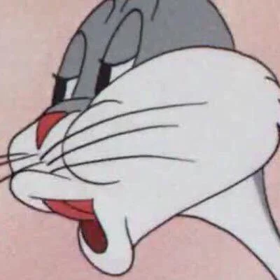 Bugs Bunnys No — Tumblr post showing a Dr. Nut soda ad above a Bugs Bunny disgusted reaction