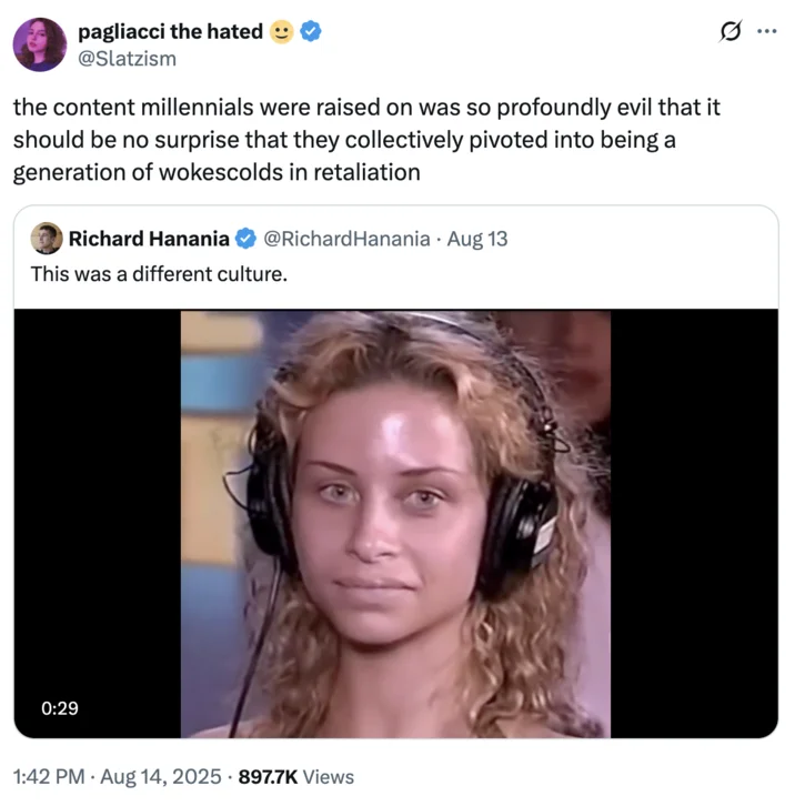 Buttaface Contest Girl Stacy — Tweet by danisha carter defending Stacy with large photo of her in headphones.