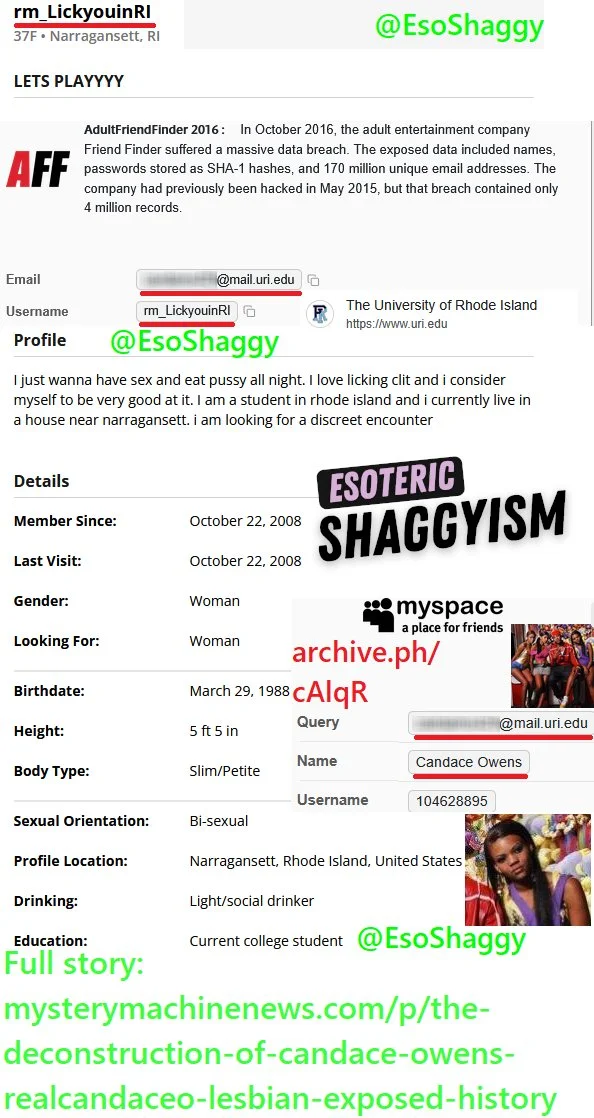 Candace Owens Lesbian Conspiracy Theory