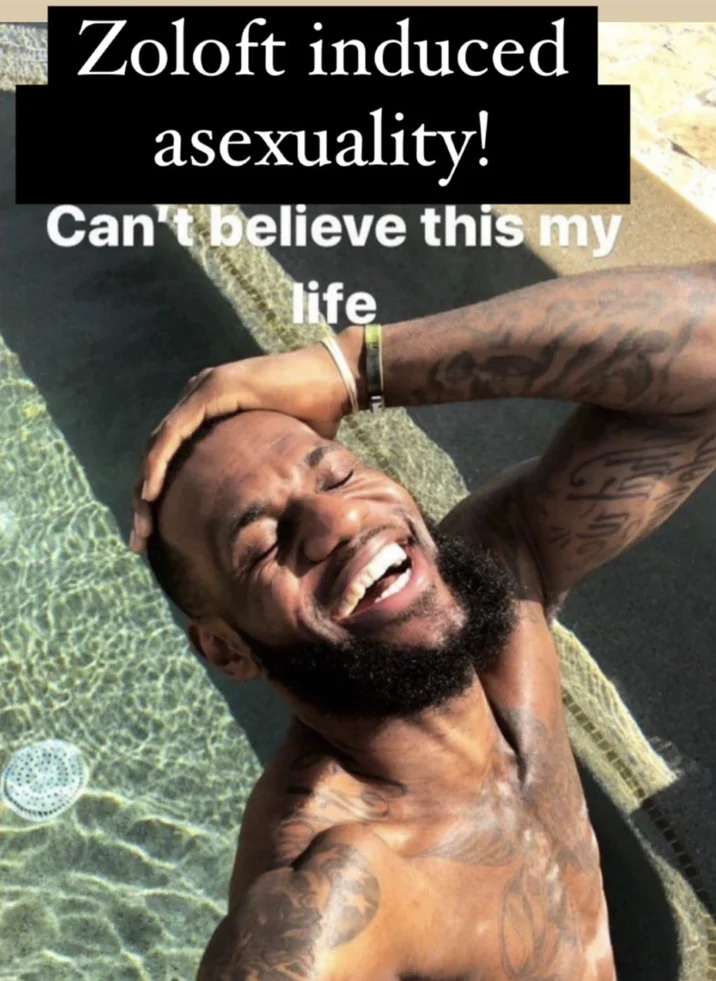 Can't Believe This My Life — LeBron James smiling meme with original caption redacted to read 'Can't do this anymore'