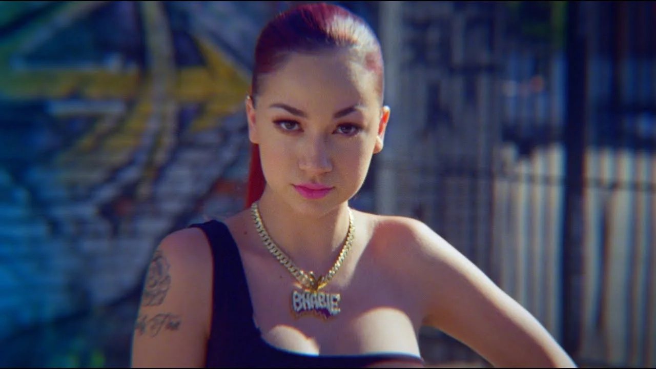 Cash Me Outside — A clean portrait of the girl from the original Dr. Phil appearance with defiant expression.