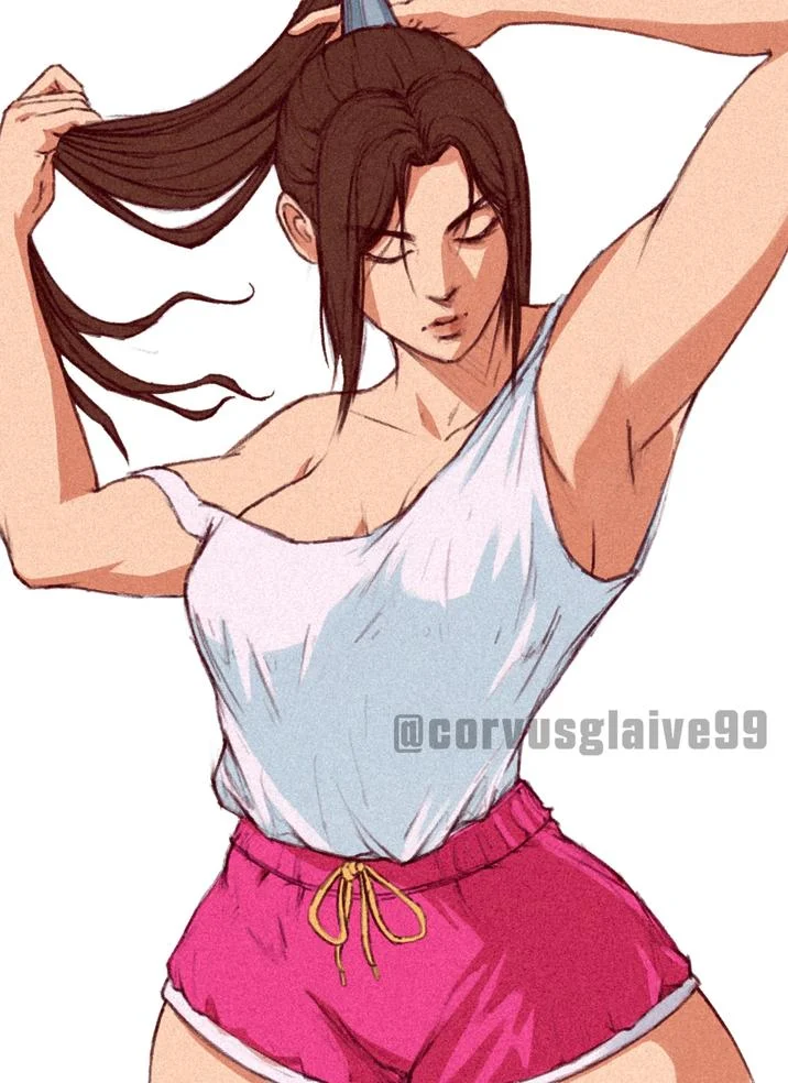 Casual Mai Shiranui — Casual Mai fan art.