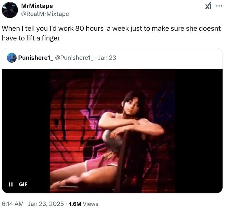 Casual Mai Shiranui — Fighting games fan express his readiness to slave his life away for Mai