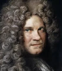 Classical Art Memes — 18th century formal portrait of man with long curled hair in period clothing.