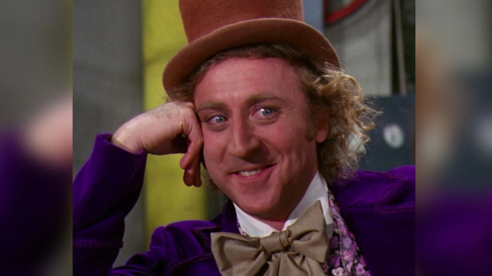 Condescending Wonka — Canonical Wonka template showing smug expression in purple velvet suit.