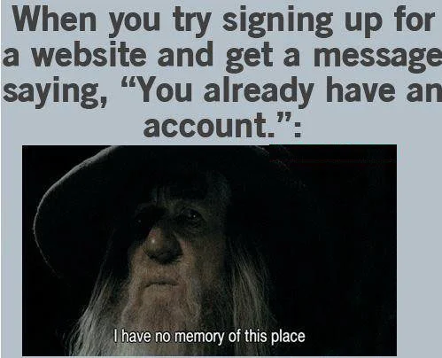 Confused Gandalf