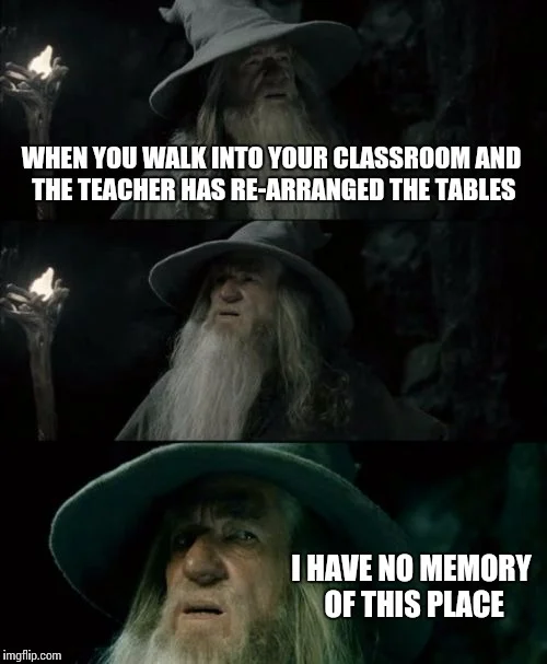 Confused Gandalf