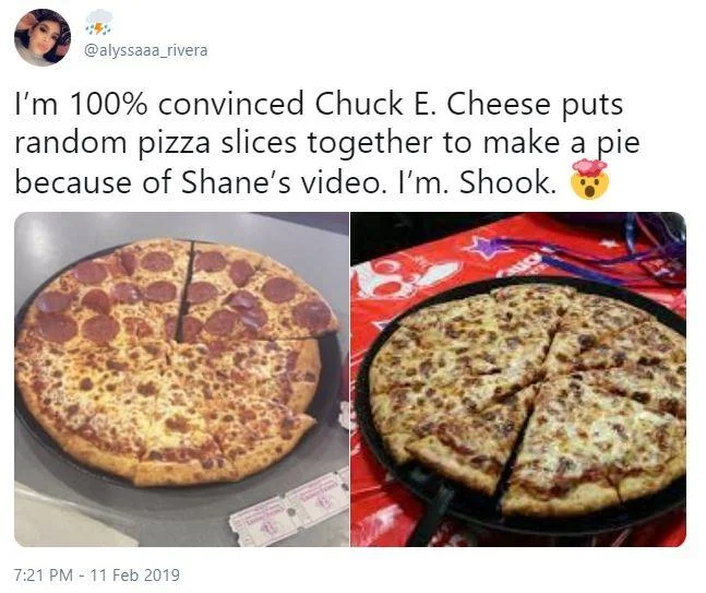 Conspiracy Theories With Shane Dawson — Multiple Twitter reactions praising Shane Dawson's conspiracy theories video