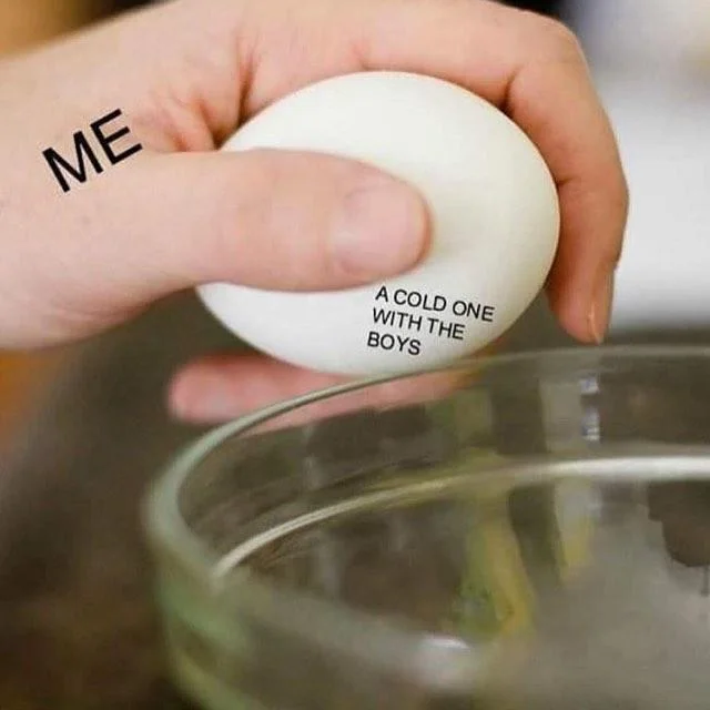 Cracking Open A Cold One With The Boys — Bernie or Hillary comparison meme with cold-one beverage joke