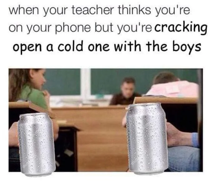 Expanding brain meme placing 'cracking open a cold one with the boys' above MDMA, LSD, and DMT