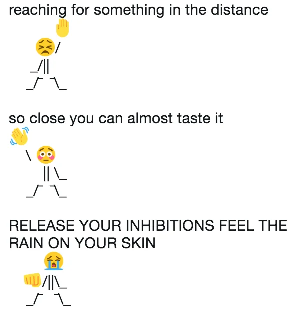 Crying Nae Nae meme with motivational lyrics and emotional emoji progression from sad to happy-crying.