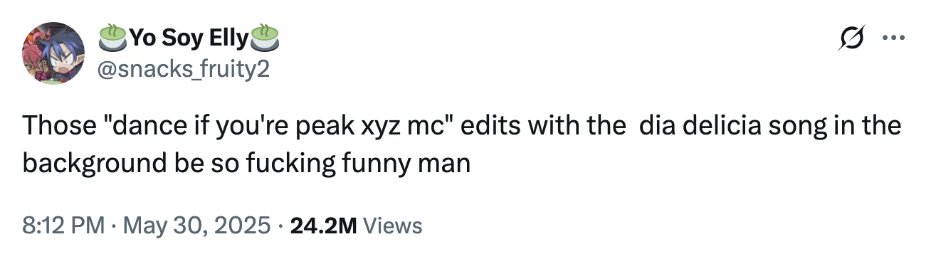 Dance If Youre Peak Can I Join