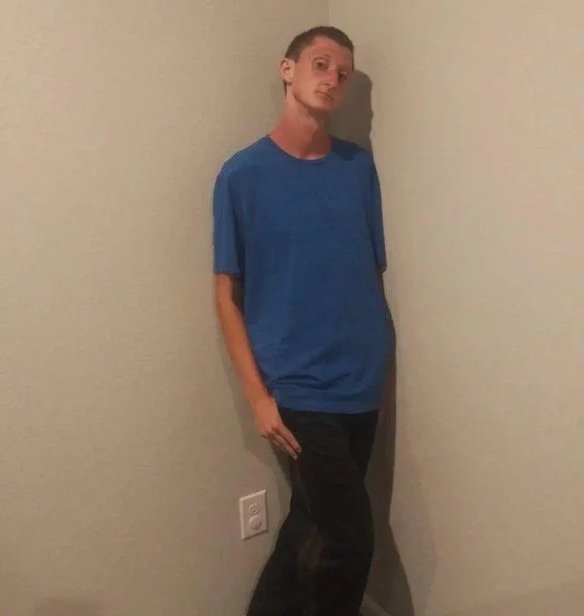 Daniel Larson Standing In A Corner — meme template