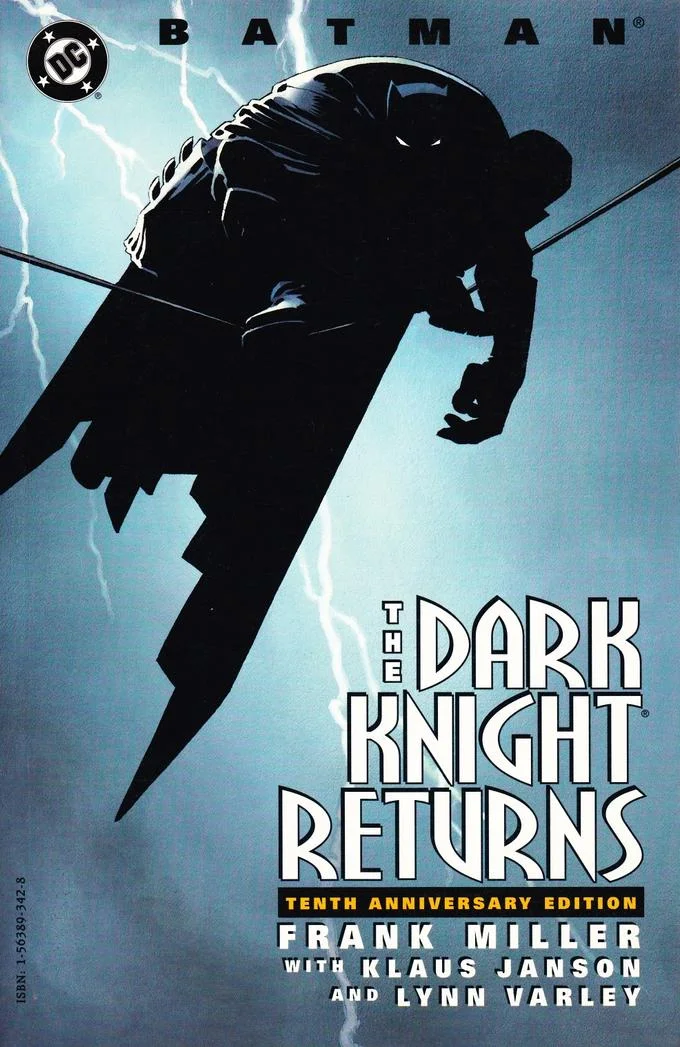 Dc Comics — Batman The Dark Knight Returns comic cover by Frank Miller