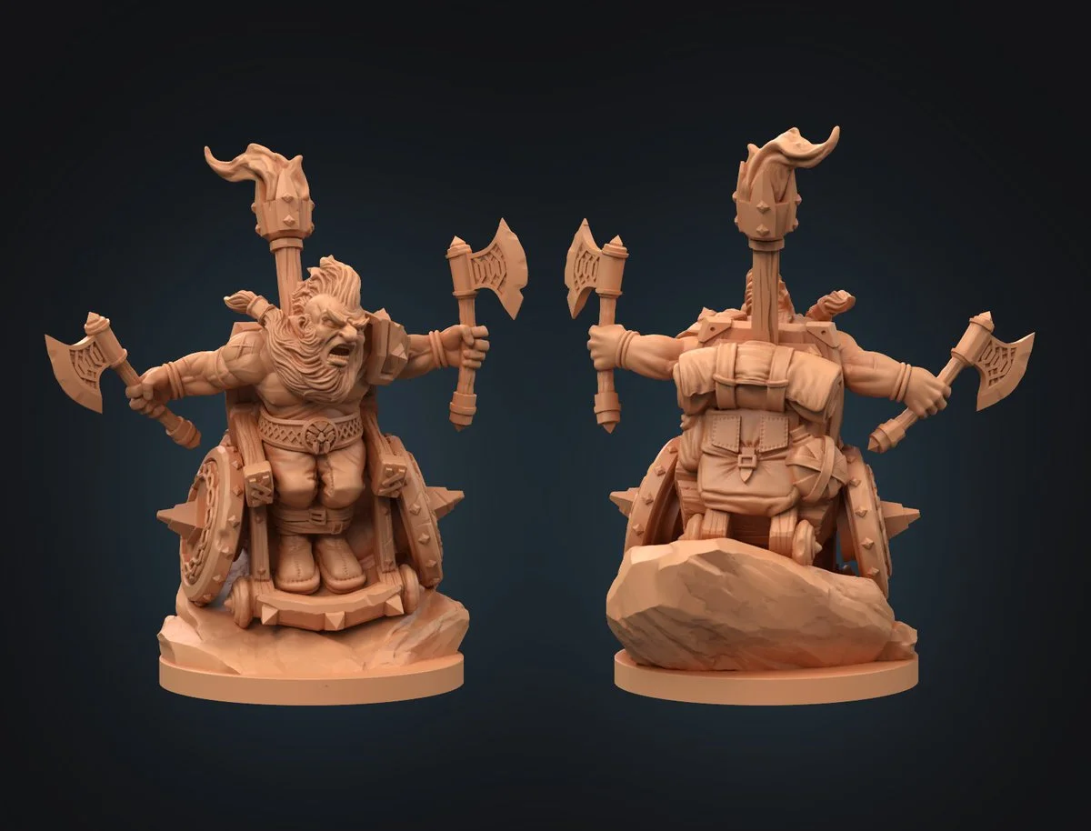 D&D Combat Wheelchair