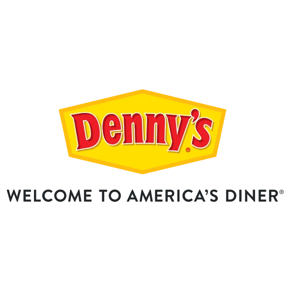 Dennys — Official Denny's diner logo with 'Welcome to America's Diner' tagline