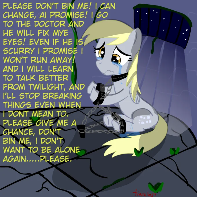 Clean character illustration of Derpy Hooves depicted as postal worker pony holding mail or letter.