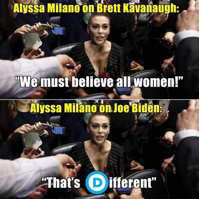 Different Rules — Twitter reply from SuzSnarknado saying This is Different tho about Biden reporter joke