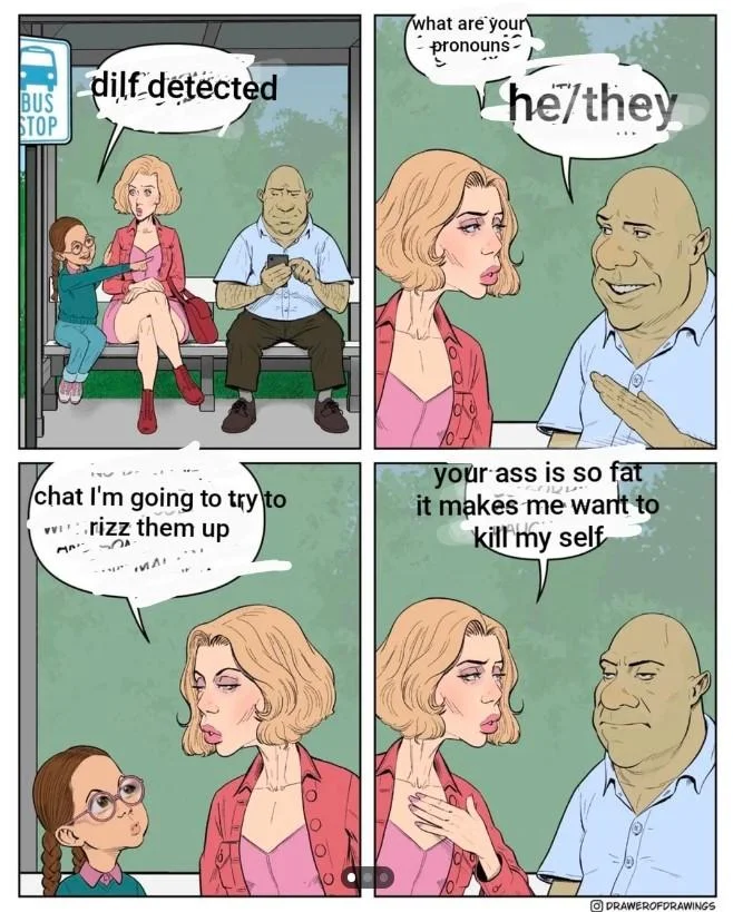 Dilf Detected Chat Im Going To Try To Rizz Them Up — BUS dilf detected STOP what are your pronouns he/they chat I'm going to try to www.rizz them up your ass