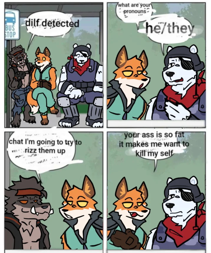 Dilf Detected Chat Im Going To Try To Rizz Them Up — dilf detected BUS STOP tm chat I'm going to try to www.rizz them up what are your pronouns he/they your