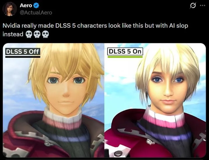 DLSS 5 Off / DLSS 5 On
