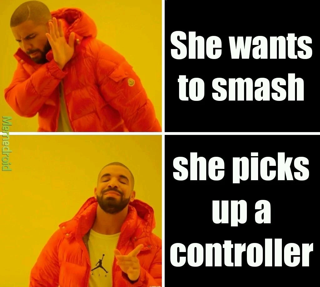 Drakeposting — Drake reaction meme comparing romantic expectations versus reality with white text overlays.