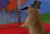 Dramatic Chipmunk video scene with surrounding environmental elements