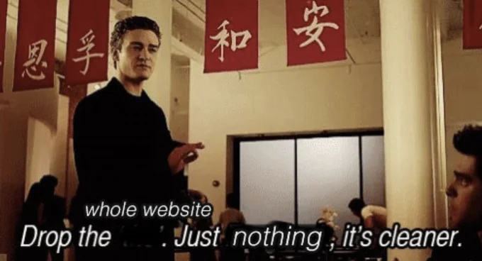 Drop The X Its Cleaner — 思孚 和安 whole website Drop the Just nothing, it's cleaner.